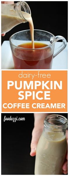 Dairy-Free Pumpkin Spice Coffee Creamer