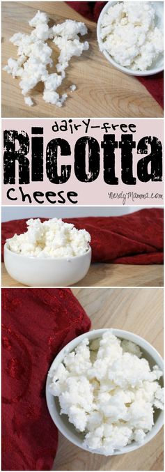 Dairy-Free Ricotta Cheese