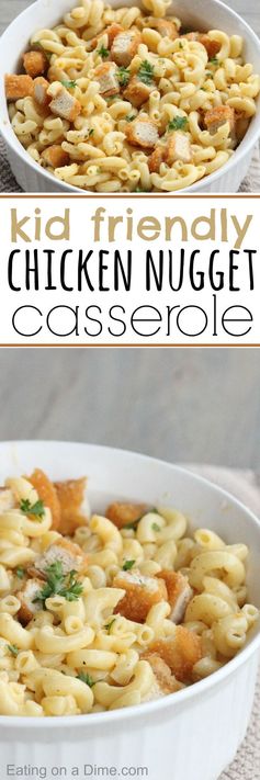 Delicious Chicken Nugget Casserole