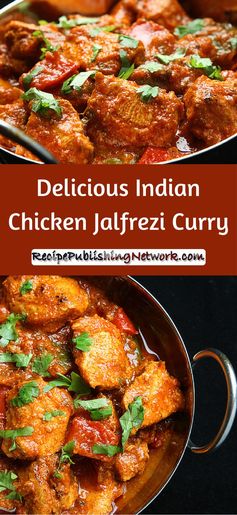 Delicious Indian Chicken Jalfrezi Curry