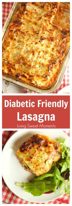 Diabetic Lasagna