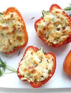 Dinner for Two: Greek-Style Stuffed Peppers