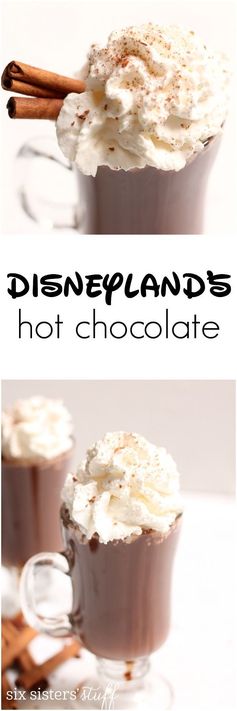 Disneyland's Hot Chocolate