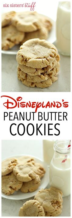Disneyland's Peanut Butter Cookies