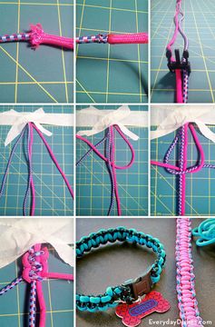 DIY Braided Dog Collar Instructions