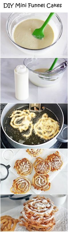 DIY State Fair Funnel Cake