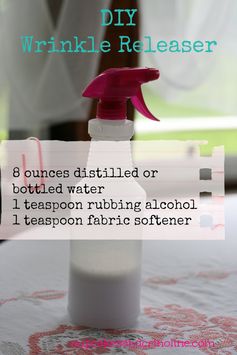 DIY Wrinkle Release Spray