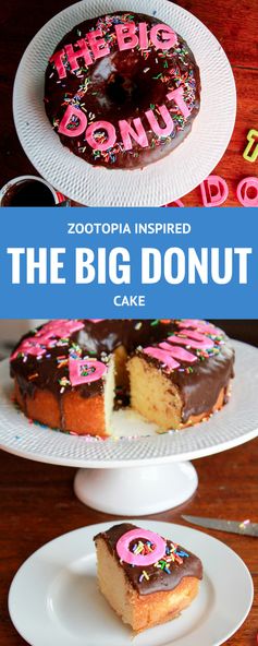 DIY Zootopia Inspired The Big Donut Cake