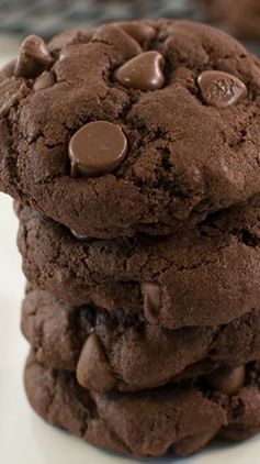 Double Chocolate Chip Cookies