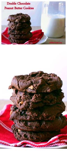 Double Chocolate Peanut Butter Cookies