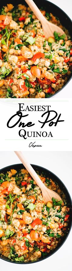 Easiest Vegan One Pot Quinoa