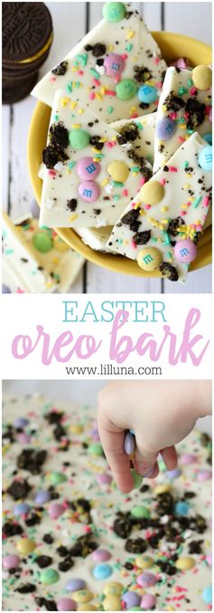 Easter Oreo Bark