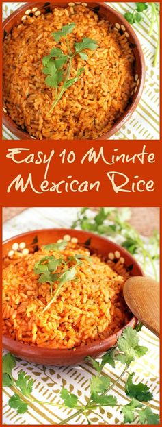 Easy 10 Minute Mexican Rice