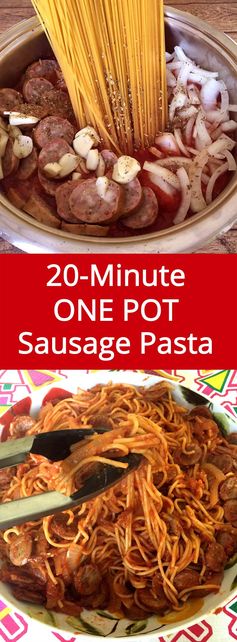 Easy 20-Minute One-Pot Sausage Pasta