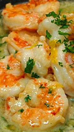 Easy & Healthy Shrimp Scampi