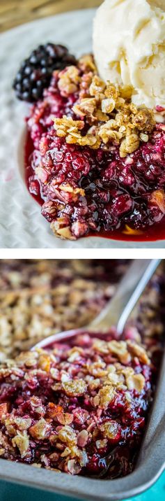 Easy Blackberry Cobbler