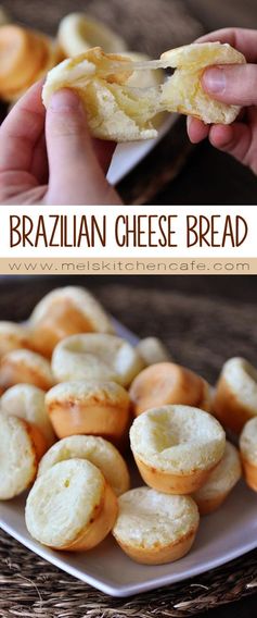 Easy Brazilian Cheese Bread (Pao de Queijo