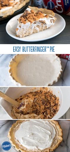 Easy Butterfinger™ Pie
