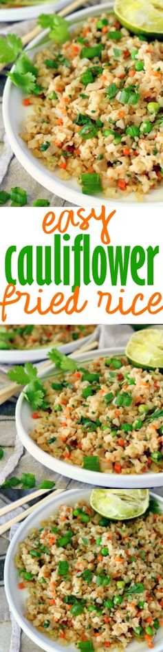 Easy Cauliflower Fried Rice