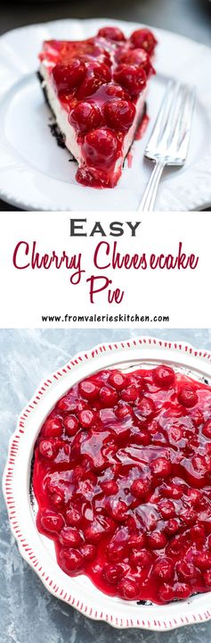 Easy Cherry Cheesecake Pie