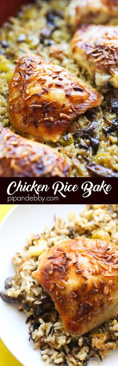 Easy Chicken Rice Bake