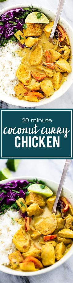 Easy Coconut Curry Chicken