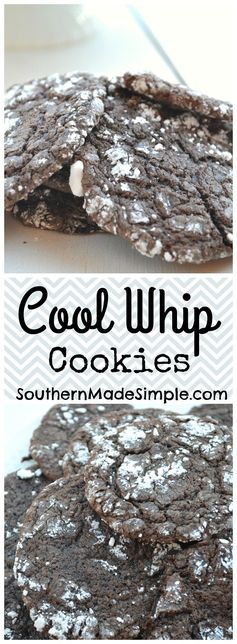 Easy Cool Whip Cookies