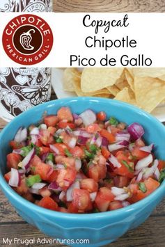 Easy Copycat Chipotle Pico de Gallo