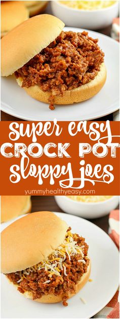 Easy Crock Pot Sloppy Joes