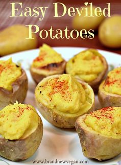 Easy Deviled Potatoes