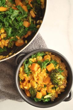 Easy Fall Vegetable Risotto