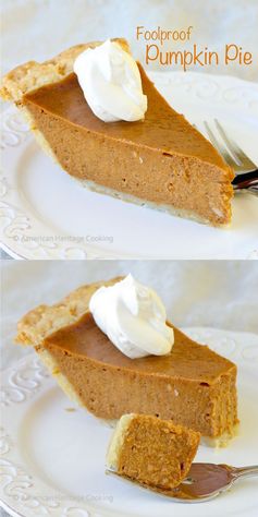 Easy Foolproof Pumpkin Pie