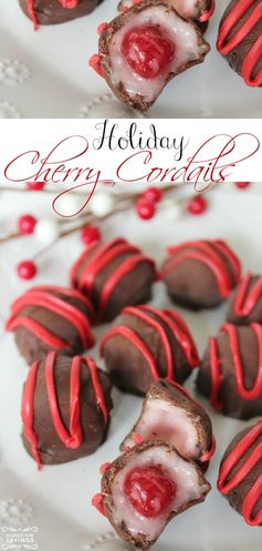 Easy Homemade Cherry Cordails