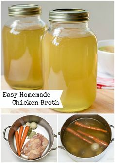 Easy Homemade Chicken Broth