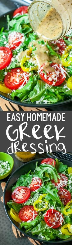 Easy Homemade Greek Dressing