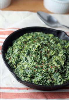 Easy Keto Creamed Spinach