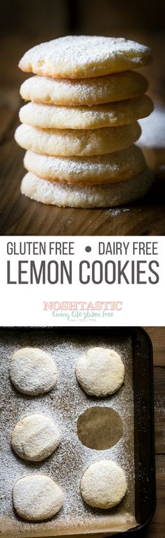 Easy Lemon Cookies - Gluten and Dairy Free