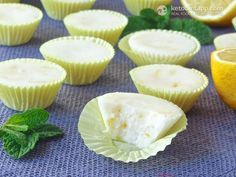 Easy Lemon Fat Bombs