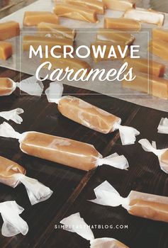 Easy Microwave Caramels