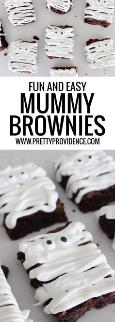 Easy Mummy Brownies