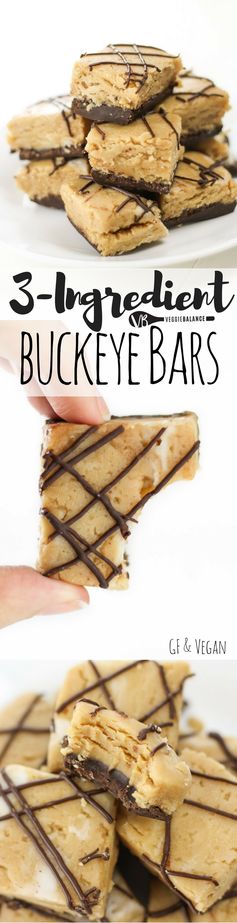Easy No-Bake Peanut Butter Buckeye Bars