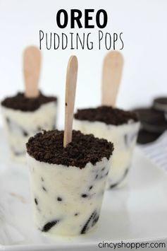 Easy OREO Pudding Pops