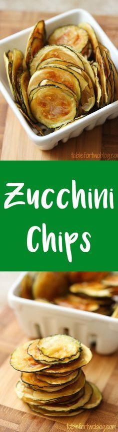 Easy Oven-Baked Zucchini Chips