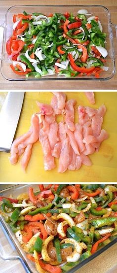 Easy Oven Fajitas