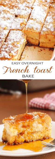 Easy Overnight French Toast Bake