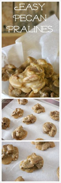 Easy Pecan Pralines