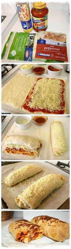 Easy Pizza Roll-Ups