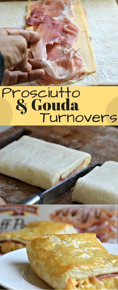 Easy Prosciutto and Gouda Turnovers