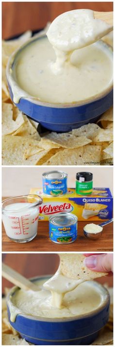 Easy Queso Blanco Recipe – White Cheese Dip