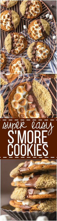 Easy S’more Cookies